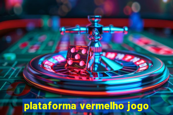 plataforma vermelho jogo